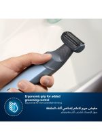 ⁦فيليبس ماكينة تشذيب شعر الجسم BG3027/03 من Philips | أداة تشذيب الجسم والفخذين المقاومة للماء | أداة لحلاقة شعر الجسم، مشط قابل للتعديل بـ 3 إعدادات للطول | 60 دقيقة من الاستخدام اللاسلكي، حماية للبشرة، مقبض مريح⁩ - الصورة ⁦7⁩