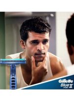 طقم شفرات حلاقة بلو II بلس للاستخدام مرة واحدة من 14 قطعة أزرق / فضي - Image 4