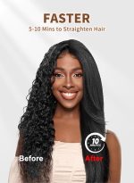 ⁦بيستيس  مجفف شعر 3 في 1 بقوة 1200 واط، فرشاة سيراميك احترافية، 3 إعدادات للحرارة/2 سرعة، مجفف شعر ومصمم شعر بخطوة واحدة⁩ - الصورة ⁦6⁩