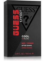 GUESS جل استحمام جيس إيفكت كول بعد الحلاقة مع الألوة فيرا للرجال، 3.4 أونصة سائلة - Image 3