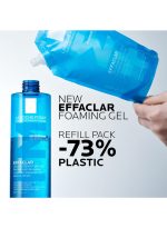 ⁦LA ROCHE-POSAY جل رغوي منقي لحب الشباب من إيفاكلار، 400 مل⁩ - الصورة ⁦2⁩