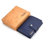 كلاسيك ميلانو محفظة كلاسيك ميلانو بحماية RFID للرجال والنساء - حامل بطاقات أوتوماتيكي بتصميم بوب أب - محفظة بطاقات آمنة ومدمجة للرجال - محفظة أنيقة للرجال والنساء