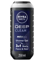 نيفيا جل استحمام ديب كلين بالطين الدقيق 250ملليلتر