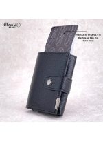 ⁦كلاسيك ميلانو محفظة كلاسيك ميلانو بحماية RFID للرجال والنساء - حامل بطاقات أوتوماتيكي بتصميم بوب أب - محفظة بطاقات آمنة ومدمجة للرجال - محفظة أنيقة للرجال والنساء⁩ - الصورة ⁦2⁩