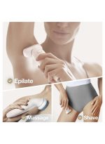 ⁦براون مجموعة الجمال سيلك أبيل 9 فليكس طراز SES 9010 3D أبيض⁩ - الصورة ⁦4⁩