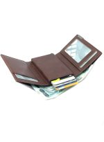 ⁦كلاسيك ميلانو محفظة كلاسيك ميلانو بحماية RFID للرجال والنساء - حامل بطاقات أوتوماتيكي بتصميم بوب أب - محفظة بطاقات آمنة ومدمجة للرجال - محفظة أنيقة للرجال والنساء⁩ - الصورة ⁦3⁩