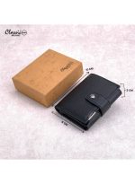 ⁦كلاسيك ميلانو محفظة كلاسيك ميلانو بحماية RFID للرجال والنساء - حامل بطاقات أوتوماتيكي بتصميم بوب أب - محفظة بطاقات آمنة ومدمجة للرجال - محفظة أنيقة للرجال والنساء⁩ - الصورة ⁦6⁩