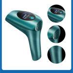 جهاز إزالة الشعر بالليزر الدائم IPL بقوة 900000 ومضة للاستخدام على الجسم والوجه، نظام إزالة الشعر بالليزر للحصول على نتائج دائمة وغير مؤلمة في المنزل