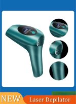 جهاز إزالة الشعر بالليزر الدائم IPL بقوة 900000 ومضة للاستخدام على الجسم والوجه، نظام إزالة الشعر بالليزر للحصول على نتائج دائمة وغير مؤلمة في المنزل