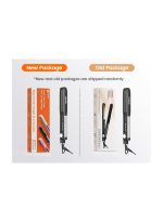 ⁦فازين فرد الشعر،  مسطحة من التيتانيوم سريعة التسخين مع أيونات سالبة لشعر ناعم، شعر عريضة عائمة 2 في 1 ثلاثية الأبعاد لجميع أنواع الشعر، جهد مزدوج و11 مستوى قابل للتعديل⁩ - الصورة ⁦8⁩