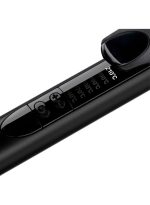 بيبي ليس مكواة تجعيد الشعر من بيبيليس اسطوانة تجعيد بقطر 32 مم مع مدى واسع للغاية، تسخين فائق السرعة مع LED و 6 إعدادات حرارة من 160°C إلى 210°C وكابل دوار سيراميك بطول 2.5 متر بتصميم روز كوارتز| الموديل: C452SDE أسود/ وردي - Image 5