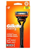 ماكينة حلاقة فيوجن للرجال مع شفرتين