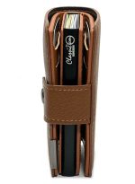 ⁦كلاسيك ميلانو محفظة كلاسيك ميلانو بحماية RFID للرجال والنساء - حامل بطاقات أوتوماتيكي بتصميم بوب أب - محفظة بطاقات آمنة ومدمجة للرجال - محفظة أنيقة للرجال والنساء⁩ - الصورة ⁦5⁩