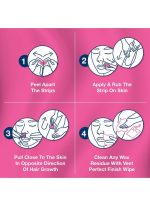 ⁦شرائح الشمع للبشرة الحساسة، عبوة من 40 شريحة⁩ - الصورة ⁦4⁩