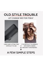 ⁦ماكينة تشذيب الشعر المتقصفة اللاسلكية القابلة لإعادة الشحن، ماكينة تشذيب أطراف الشعر المتقصفة، مزيل الشعر التالف، إصلاح علاج العناية بالشعر⁩ - الصورة ⁦5⁩