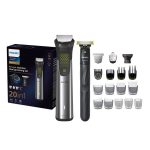 فيليبس ماكينة التشذيب متعددة الاستخدامات MG9553/15 من Philips | مجموعة عناية 20 في 1 لتشذيب الوجه والشعر والجسم |شفرة OneBlade لتصفيف دقيق | 120 دقيقة من الاستخدام اللاسلكي، مقاومة للماء | مع حقيبة سفر