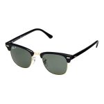 راي بان نظارة شمسية كلوب ماستر مستقطبة - طراز RB3016 901 51 - مقاس العدسة: 51 مم - لون أسود