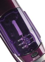 ⁦بيبي ليس مكواة فرد الشعر 369 بطبقة نانو تيتانيوم سيراميك - ألواح سيراميك ناعمة وقوية عالية الأداء، تسخين حتى 230 درجة مئوية للحصول على نتائج ناعمة ولامعة - ST395SDE أرجواني أرجواني⁩ - الصورة ⁦5⁩