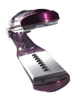 ⁦بيبي ليس مكواة فرد الشعر 369 بطبقة نانو تيتانيوم سيراميك - ألواح سيراميك ناعمة وقوية عالية الأداء، تسخين حتى 230 درجة مئوية للحصول على نتائج ناعمة ولامعة - ST395SDE أرجواني أرجواني⁩ - الصورة ⁦10⁩