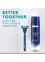 560 ماكينة حلاقة ماك 3 مع شفرتي حلاقة فضي - Image 7