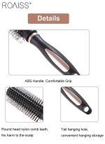 رويس أداة تجعيد الشعر بدون حرارة من الساتان، حلقة تجعيد الشعر بدون حرارة مكونة من 8 قطع مع أشرطة للشعر ومشابك وحزام غسيل الوجه ومشط وأدوات تجعيد الشعر للنساء ذوات الشعر الطويل، مجموعة أدوات تصفيف الشعر - Image 9