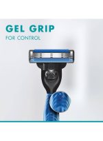 560 ماكينة حلاقة ماك 3 مع شفرتي حلاقة فضي - Image 4