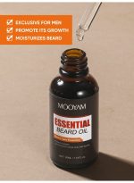 ⁦موويام زيت نمو اللحية، زيت اللحية للرجال، يجعل اللحية أكثر كثافة وسماكة ونعومة، يقوي ويرطب اللحية 30 مل⁩ - الصورة ⁦12⁩