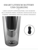 ⁦في جي آر ماكينة حلاقة كهربائية للرجال V-030 أسود/ فضي⁩ - الصورة ⁦4⁩