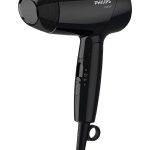 فيليبس مجفف العناية الأساسية BHC010/13، ضمان لمدة عامين أسود