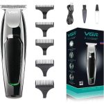 في جي آر ماكينة حلاقة كهربائية للرجال V-030 أسود/ فضي