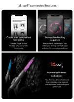 دايسون أير وراップ I.D مصفف ومجفف متعدد الاستخدامات مستقيم مع سيراميك متموج باتينا/توباز - 533593-01 - Image 8