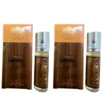 دون زيت عطري رول اون فرنسي من ساندال، 6 مل، قطعتين