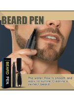 إيست مون قلم تعبئة اللحية للرجال، مجموعة أقلام تعبئة اللحية طويلة الأمد مع فرشاة وأداة مشط تصفيف اللحية تخلق مظهرًا طبيعيًا للحية والشارب والحاجبين - Image 5