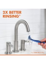 طقم شفرات حلاقة بلو 3 كومفورت من 8 قطع أزرق / فضي - Image 5