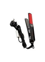 ⁦جيجارا جهاز كي شعر رقمي مسطح من السيراميك والتيتانيوم أسود/أحمر⁩ - الصورة ⁦3⁩