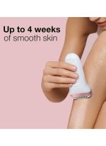 ⁦براون مجموعة الجمال سيلك إبيل 985‏‏-9 9 ماكينة إزالة الشعر الفاخرة اللاسلكية للاستخدام الجاف ومع الماء 7 في 1 أبيض⁩ - الصورة ⁦7⁩