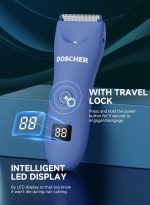 DOSCHER Electric Body Trimmer for Men, Waterproof Rechargeable Body Shaver, Safe Grooming Trimmer Wet/Dry Use, Men’s Grooming - Image 8