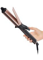 بيستيس  مكواة تجعيد الشعر وعصا تجعيد الشعر مقاس 32 مم، أسطوانة تجعيد الشعر مقاس 1.26 بوصة، عصا تجعيد الشعر سريعة الحرارة مع مصباح LED و4 إعدادات لدرجة الحرارة 160 درجة مئوية - 220 درجة مئوية، سلك دوار بطول 2 متر - Image 6