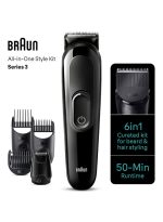 ⁦براون مجموعة أدوات التشذيب 6 في 1 من السلسلة 3 للحية والشعر⁩ - الصورة ⁦4⁩