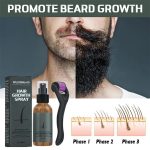 ويست اند مانث بخاخ نمو الشعر - بخاخ نمو اللحية وإعادة نمو الشعر 30 مل مع ميكرونيدل رولر