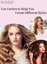 رويس 56 قطعة من لفافات الشعر بالإسفنج الناعمة لتجعيد الشعر أثناء النوم بأحجام متنوعة، أداة تجعيد الشعر المرنة مع مشط ذيل مدبب ومشط مزدوج الأطراف لتصفيف الشعر بنفسك - Image 2