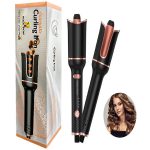 روك بو جهاز كي تلقائي لتجعيد الشعر الطويل أسود