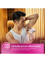 ⁦فيليبس جهاز لوميا 9000 BRI955/60 لإزالة الشعر بالنبض الضوئي أبيض/ذهبي وردي⁩ - الصورة ⁦4⁩