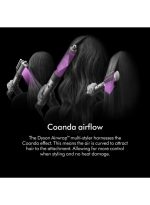 دايسون مجفف الشعر متعدد الاستخدامات من Airwrap، لون برونزي فراولة ووردي خدود طويل - Image 4