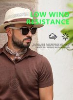 بازار نظارات شمسية مستقطبة للرجال والنساء - نظارات شمسية كلاسيكية مضادة للتوهج UV400، حماية كاملة من الأشعة فوق البنفسجية للقيادة وصيد الأسماك والسفر (رمادي) - Image 7