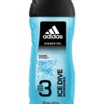 اديداس جل استحمام آيس دايف 3 في 1 للجسم والشعر والوجه بخلاصة أملاح البحر 250ملليلتر