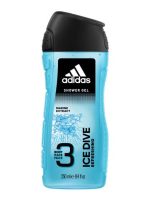 اديداس جل استحمام آيس دايف 3 في 1 للجسم والشعر والوجه بخلاصة أملاح البحر 250ملليلتر