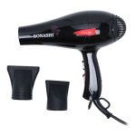 سوناشي مجفف شعر احترافي بقوة 2000 وات SHD-3009 أسود أسود