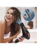 ⁦سوناشي مجفف شعر احترافي بقوة 2000 وات SHD-3009 أسود أسود⁩ - الصورة ⁦9⁩