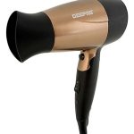 جيباس مجفف شعر كهربائي ذهبي/ أسود